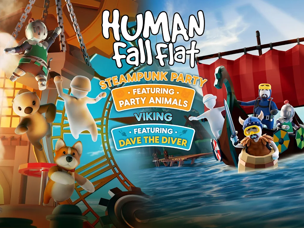Human: Fall Flat banner