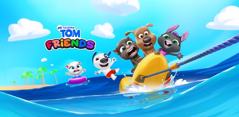 My Talking Tom Friends banner